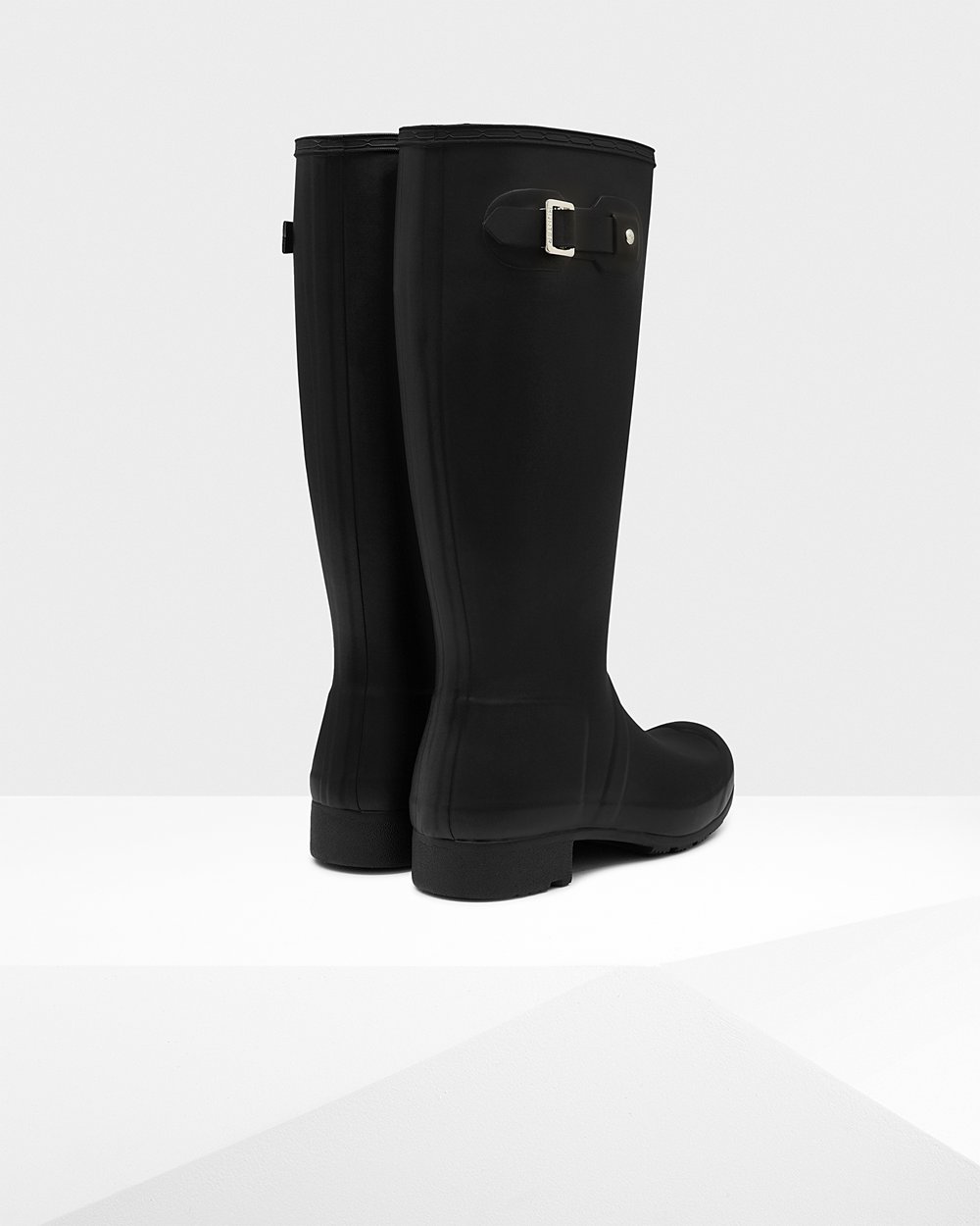 Hunter Mujer Original Tour Foldable - Botas de Lluvia Negras - 546-WJLSRV